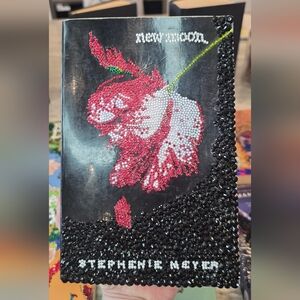 Bedazzled / Jeweled / Rhinestone Twilight Paperback Cover "New Moon"